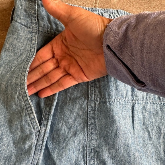 Talbots Light Blue Denim Shorts - Picture 8 of 8